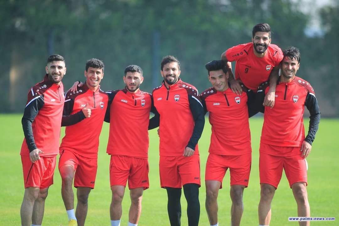 المنتخب العراقي يجري وحدته التدريبية الثالثة في البصرة